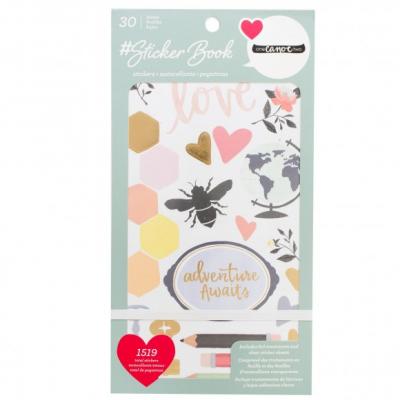 Heidi Swapp Memory Planner - Stickerbook Goldfoil